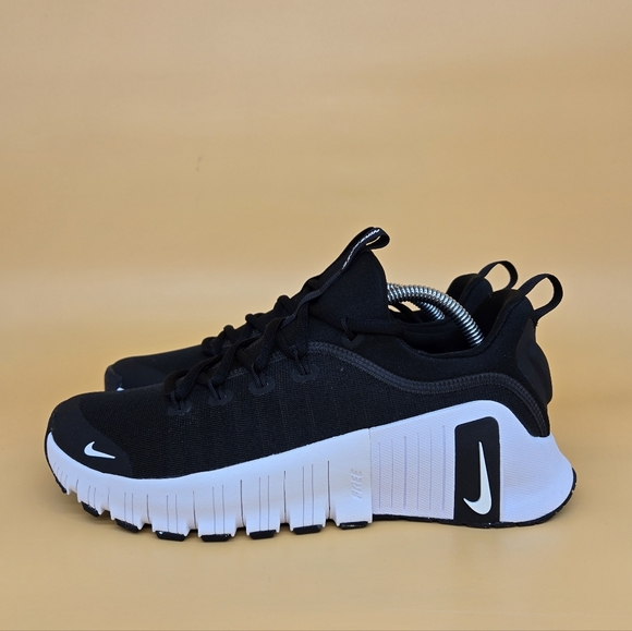 New Nike Free Metcon 6 Black White Women's Workout Shoes Size 8.5